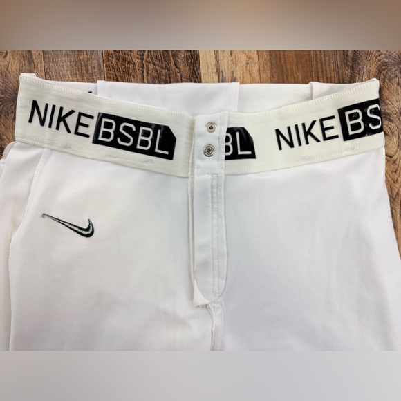 Nike Men's Vapor Pro Baseball Pants, Size Medium White BSBL - Picture 8 of 12